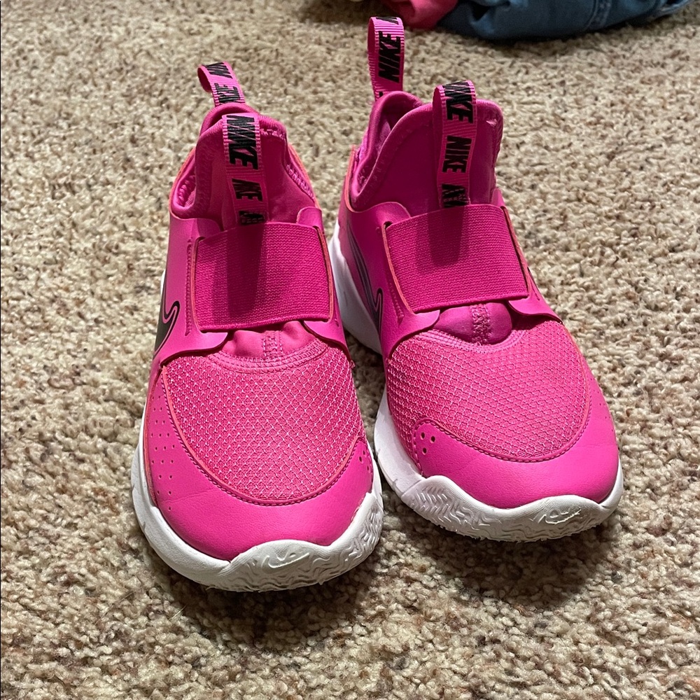 Nike Kids Fuchsia Slip-On Sneakers